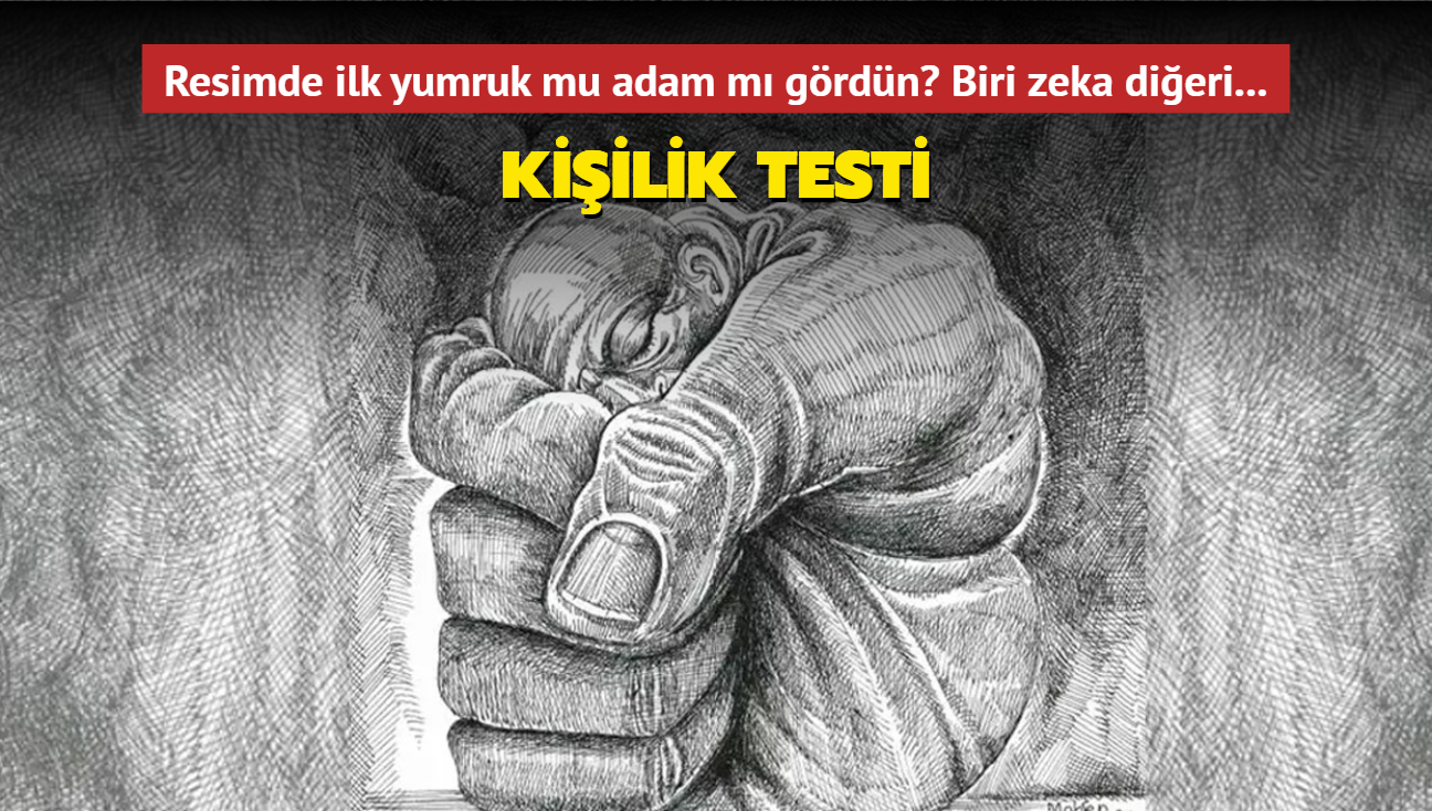 Resimde ilk ne grdn" Biri zekay dieri fkeyi temsil ediyor! Kiilik testi