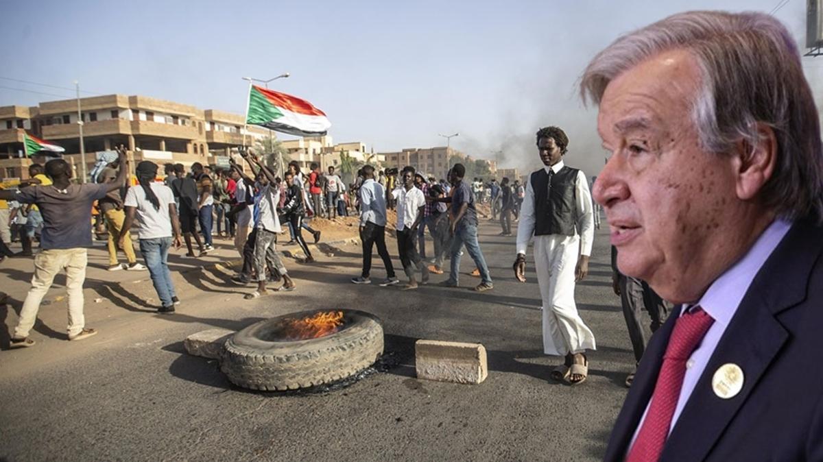 BM Genel Sekreteri Guterres'den 'Sudan'da bar sesi' k!