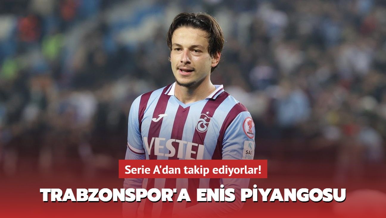 Serie A'dan takip ediyorlar! Trabzonspor'a Enis Destan piyangosu