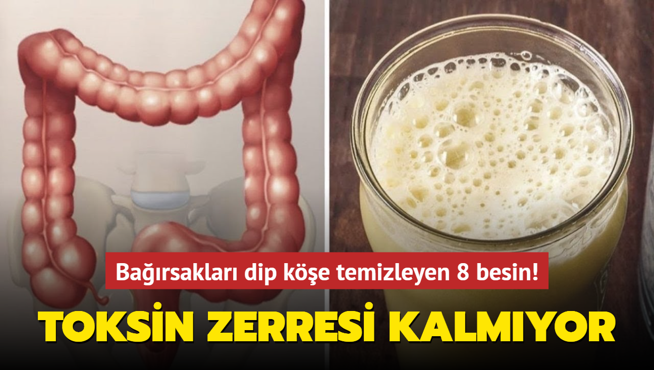 Barsaklar dip ke temizleyen 8 besin! Toksin zerresi kalmyor, kabzlk bitiyor