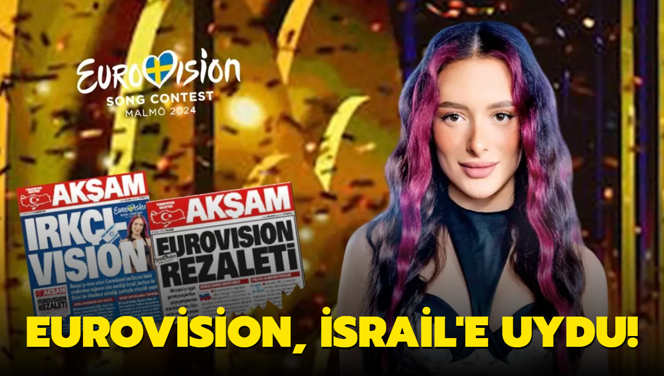 Eurovision, srail'e uydu!