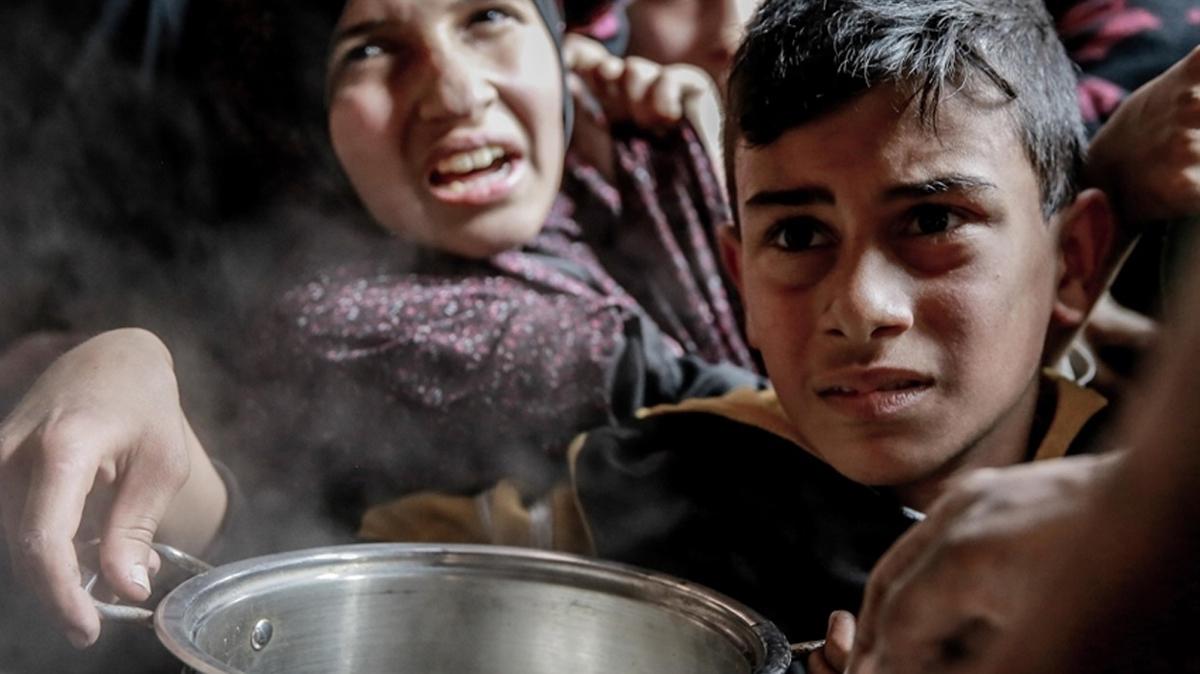 Gazze alk ve susuzlukla mcadele ediyor