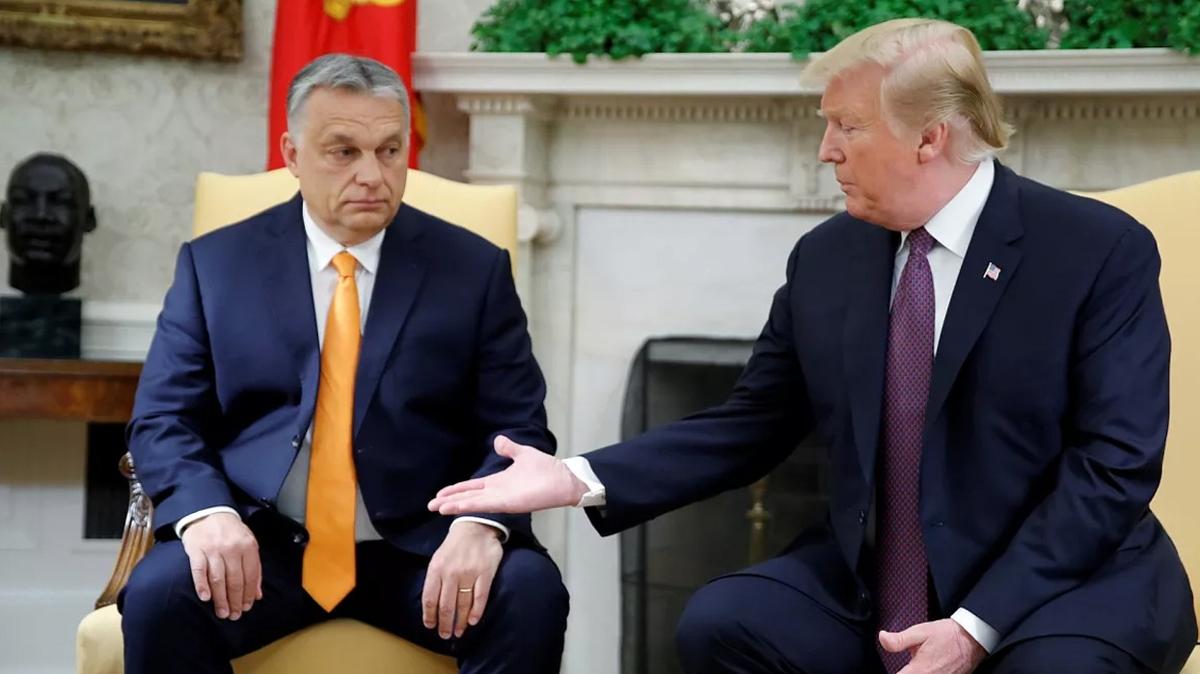 Trump ile Orban Florida'da grt