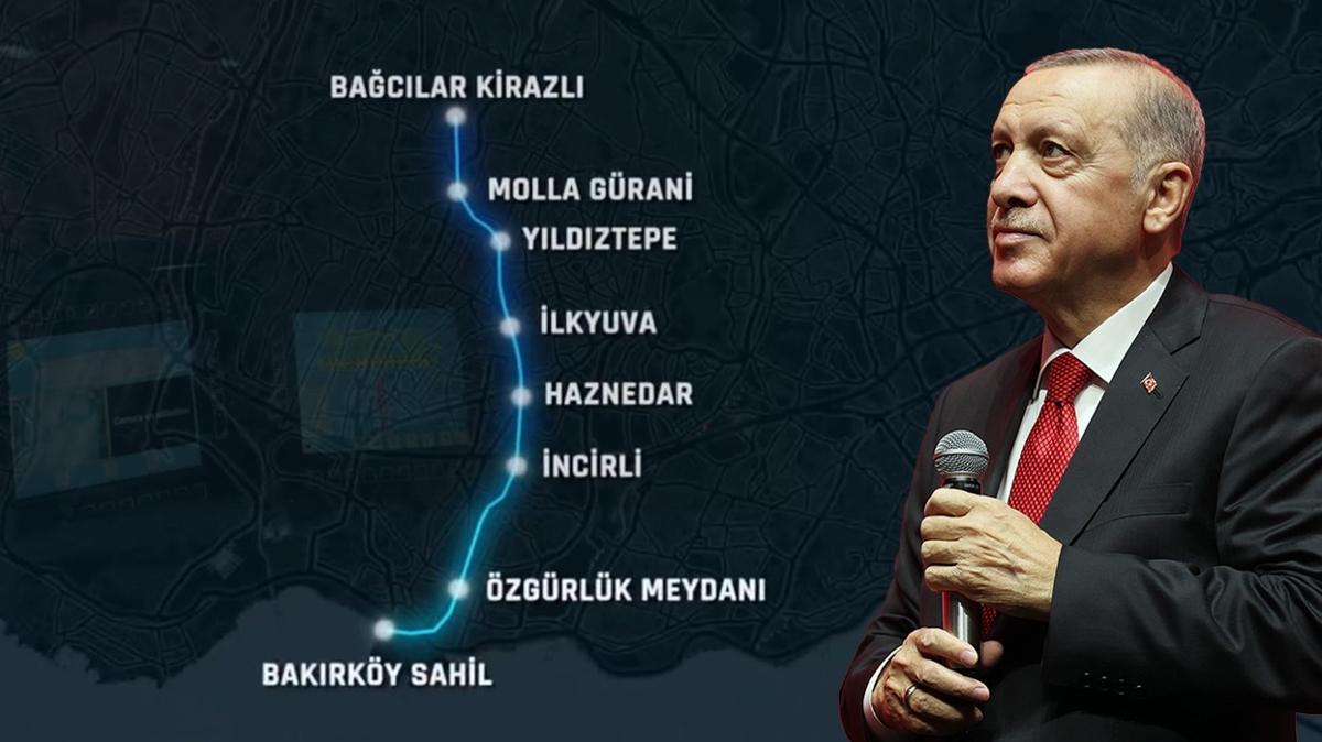 stanbul yeni metrosuna kavuuyor! Gnde 1 milyon yolcu tanacak