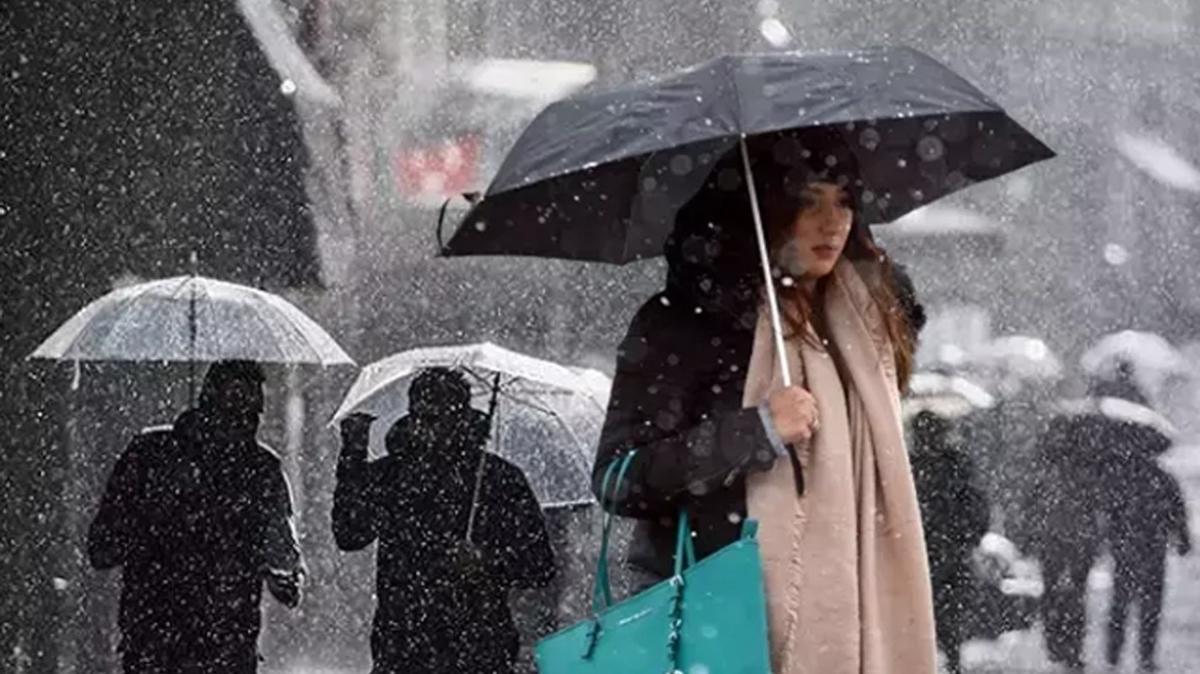 Scaklklar decek... Meteoroloji'den saanak yamur uyars!