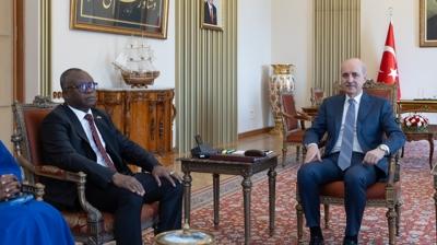 TBMM Bakan Kurtulmu, Burkina Faso ve Sri Lanka'nn bykelileri ile grt