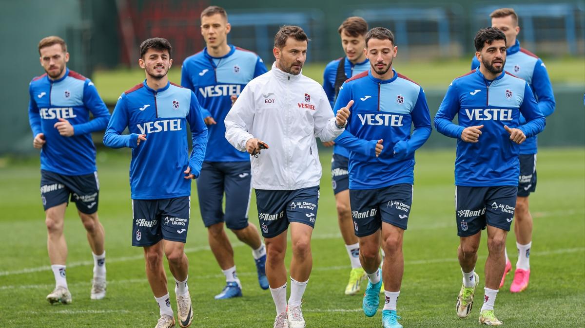 Trabzonspor, Fenerbahe derbisi hazrlklarna devam ediyor