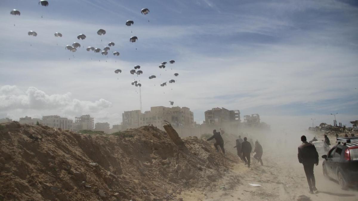 galci srail yardm bekleyen Filistinlileri kastl hedef alyor