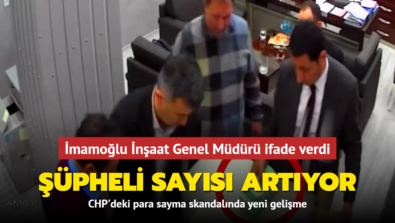 CHP'deki para sayma skandalnda yeni gelime: Soruturmada pheli says artyor