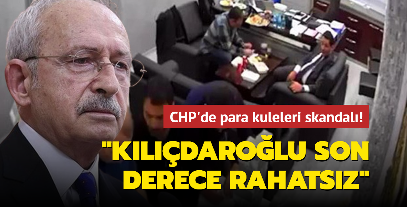 Kldarolu CHP'deki para kuleleri skandalyla ilgili sessizliini bozdu... 'Son derece rahatsz'