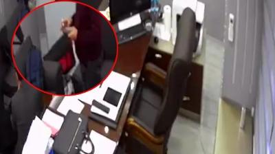 CHP'deki para sayma skandalnda yeni grntler... Srkleyerek gtrmler!