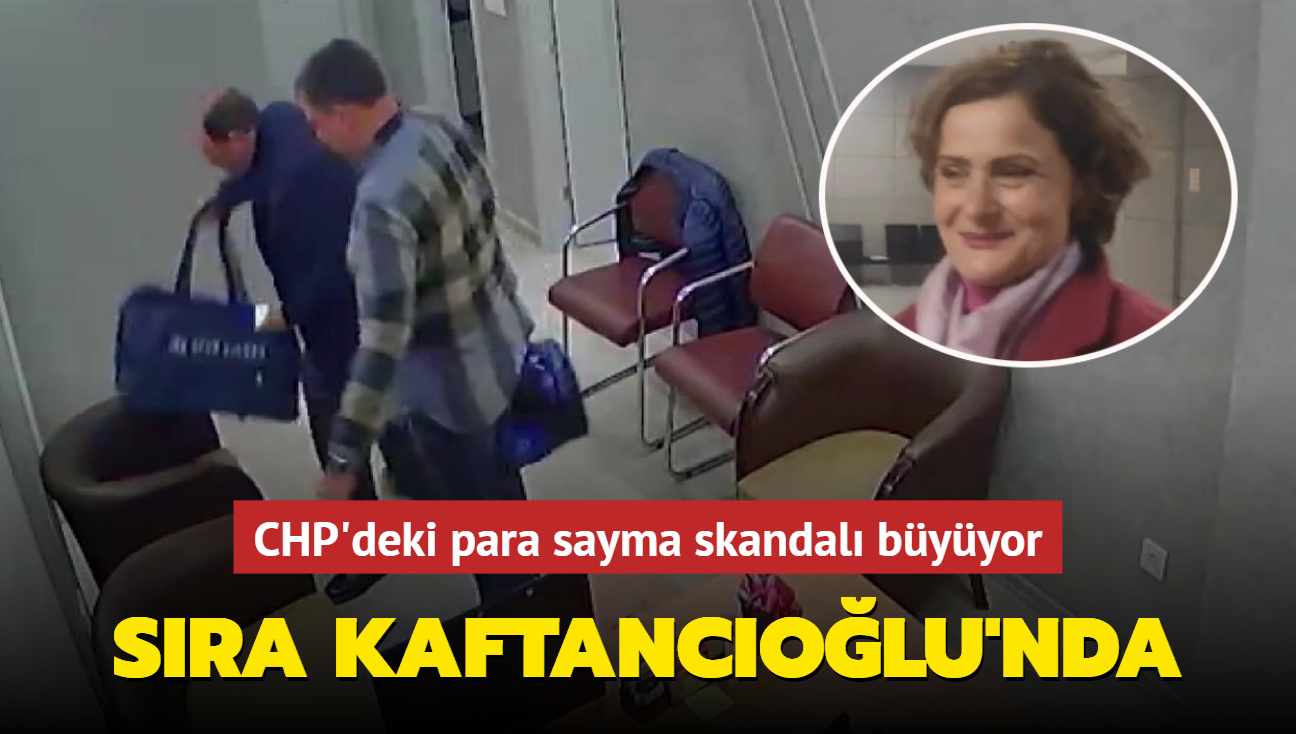 CHP'deki para sayma skandal byyor! fade sras Canan Kaftancolu'nda