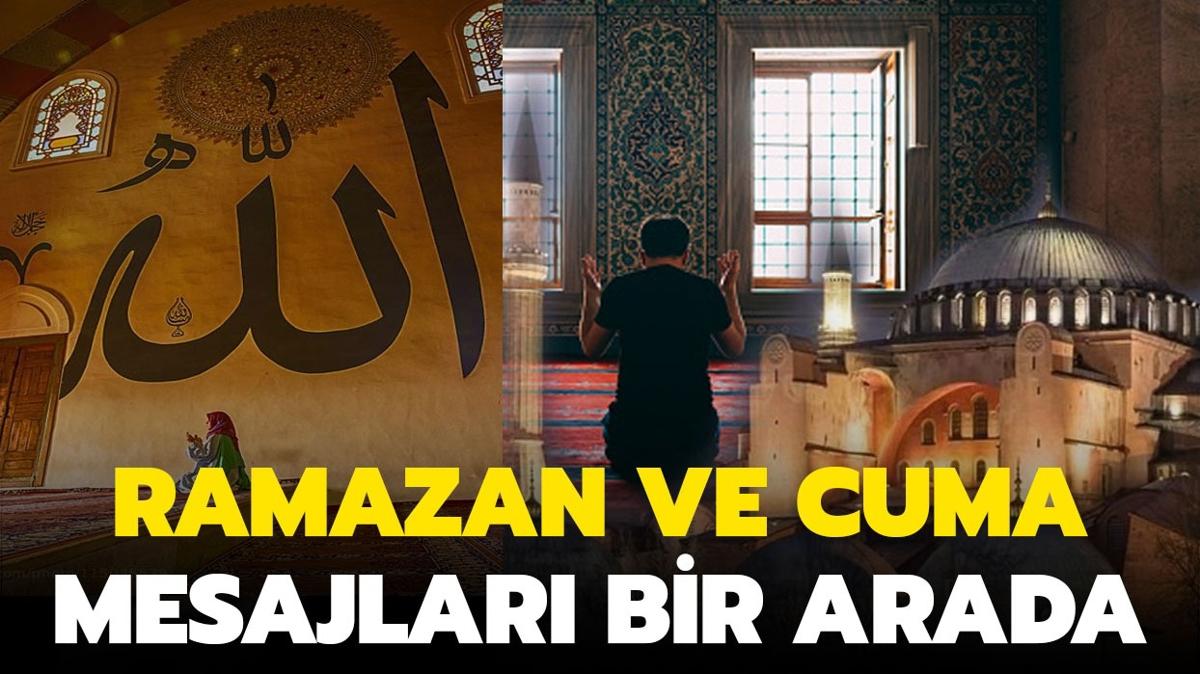Ramazan ve cuma mesajlar bir arada! Dual, hadisli, ayetli, en gzel, ksa, farkl, anlaml, Cuma mesajlar iin tklayn...