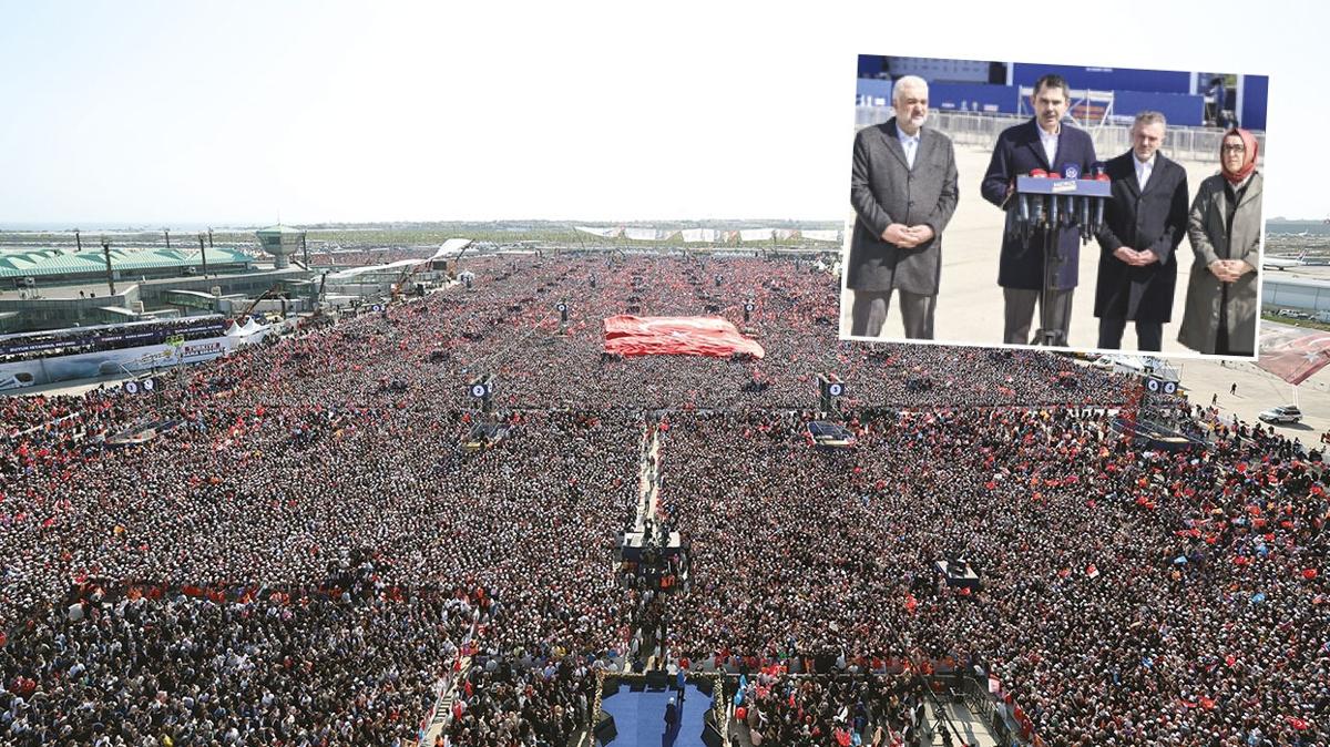 Sarahane'nin provas olacak! AK Parti'nin Yeniden Byk stanbul Mitingi' bugn