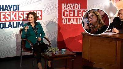 CHP'nin Eskiehir aday Aye nlce, trafik sorunuyla ilgili soruya cevap veremedi: almadm yerden kt