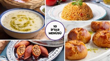 Birbirinden lezzetli 10 iftar mens! Ana yemek, orba ve tatl tarifi