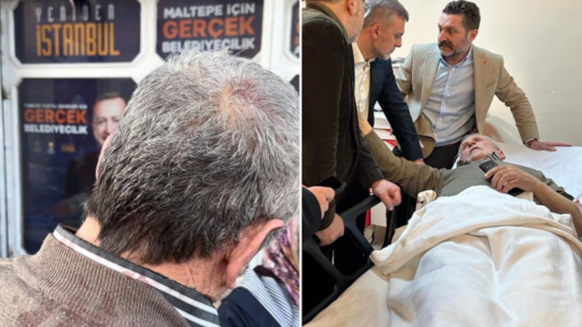 AK Partili Ramazan amcay tekmeleyenler CHP'li kt! 6 kii gzaltnda...