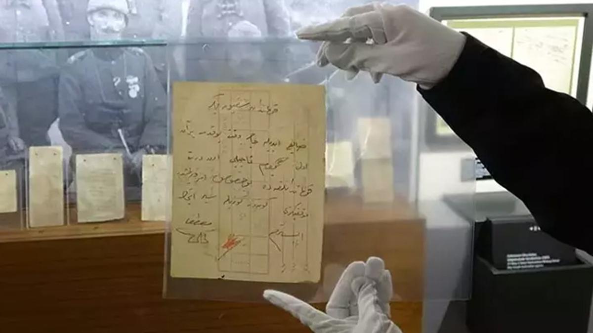 Atatrk kendi eliyle yazmt! 109 yllk taarruz emri deifre edildi!