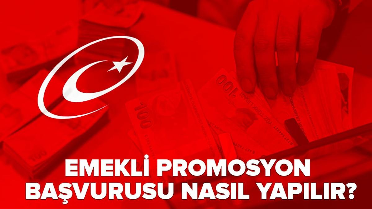 Emekli promosyon bavurusu nasl yaplr" E-Devlet emekli promosyon bavuru ekran