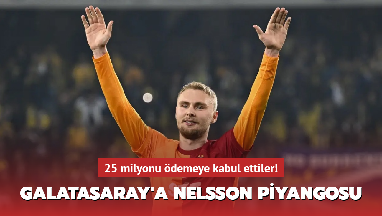 25 milyonu demeye kabul ettiler! Galatasaray'a Victor Nelsson piyangosu