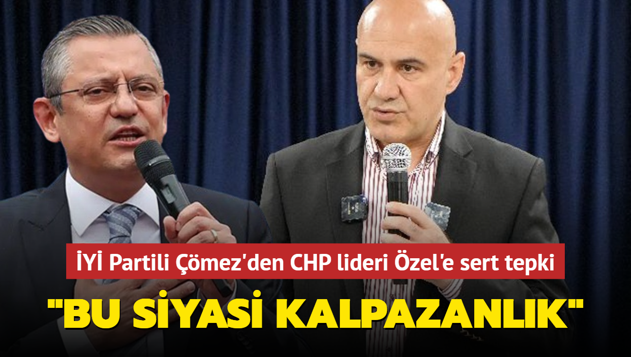 Y Partili mez'den CHP lideri zel'e sert tepki: Bu siyasi kalpazanlk