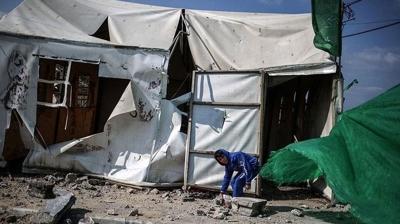 srail Filistinlilerin adrn bombalad: 12 kii hayatn kaybetti