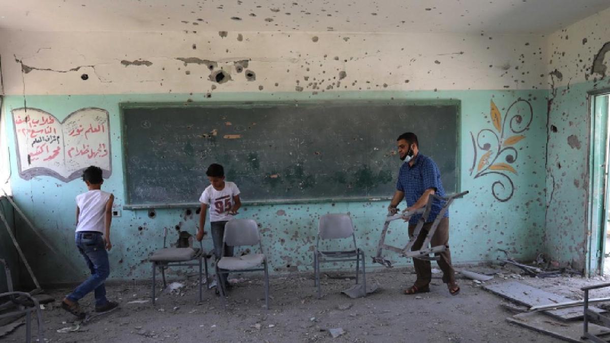 BM ve sivil toplum kurulular aklad: srail Gazze'de 212 okulu vurdu