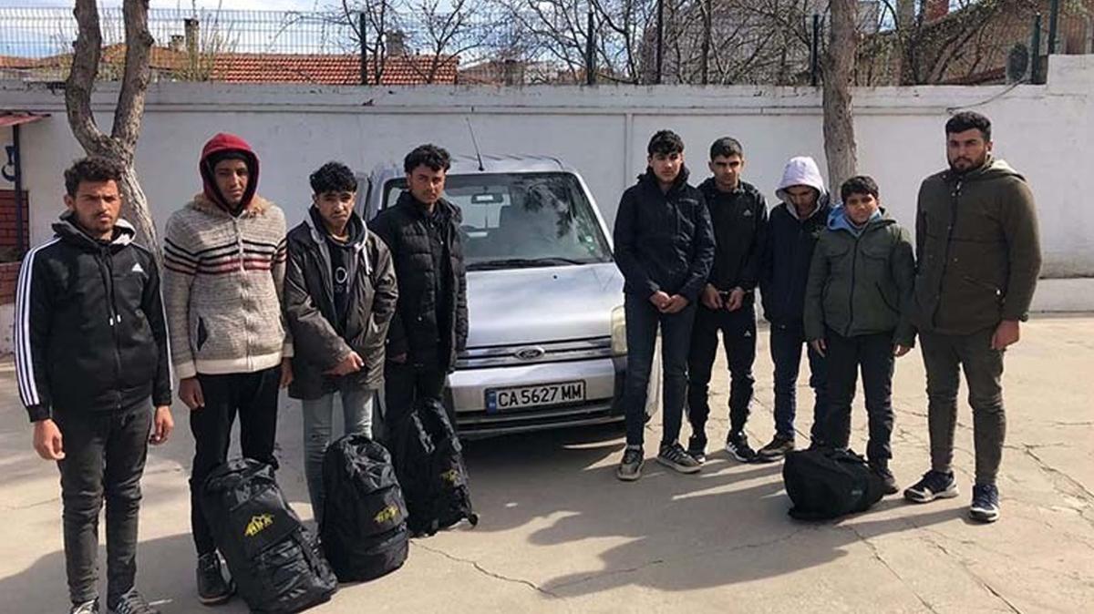 Edirne'de 8 kaak gmen ve organizatr yakaland