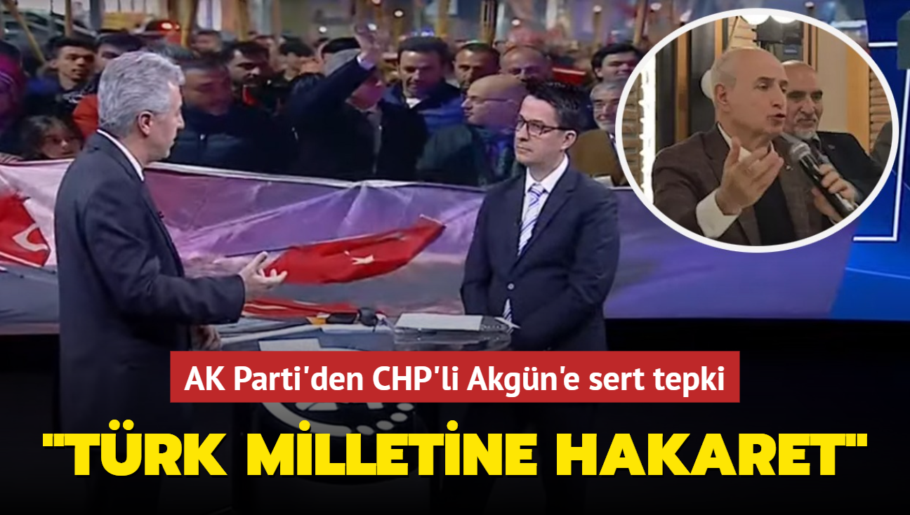 AK Parti Bykekmece Belediye Bakan Aday Recep Erol'dan CHP'li Hasan Akgn'e sert tepki: Trk milletine hakarettir