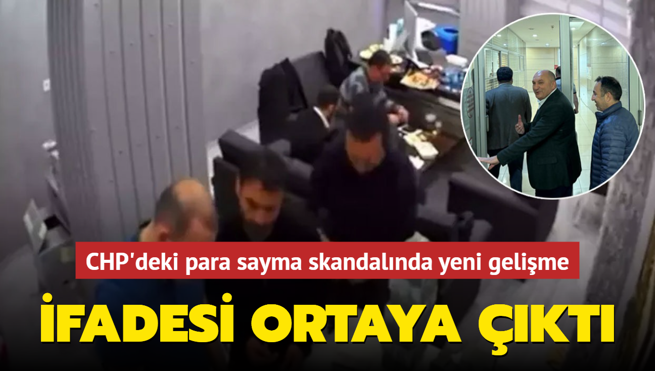 CHP'deki para sayma skandalnda yeni gelime: Parti Meclis yesi Turgay zcan'n ifadesi ortaya kt
