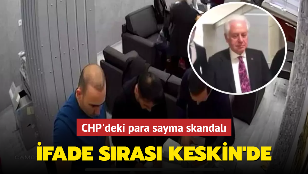 CHP'deki para sayma skandal! fade sras ili Belediye Bakan'nda
