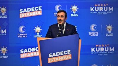 Cumhurbaşkanı Yardımcısı Yılmaz: İstanbul'un büyük bir afet sorunu var
