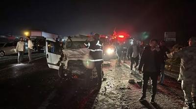 anlurfa'da zincirleme kaza: 3 vatanda hayatn kaybetti, 6 yaral