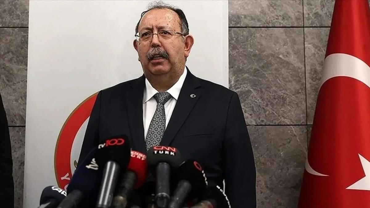 YSK Bakan Ahmet Yener'den 'iftar' aklamas: Oy saym ilemleri aralksz devam edecek