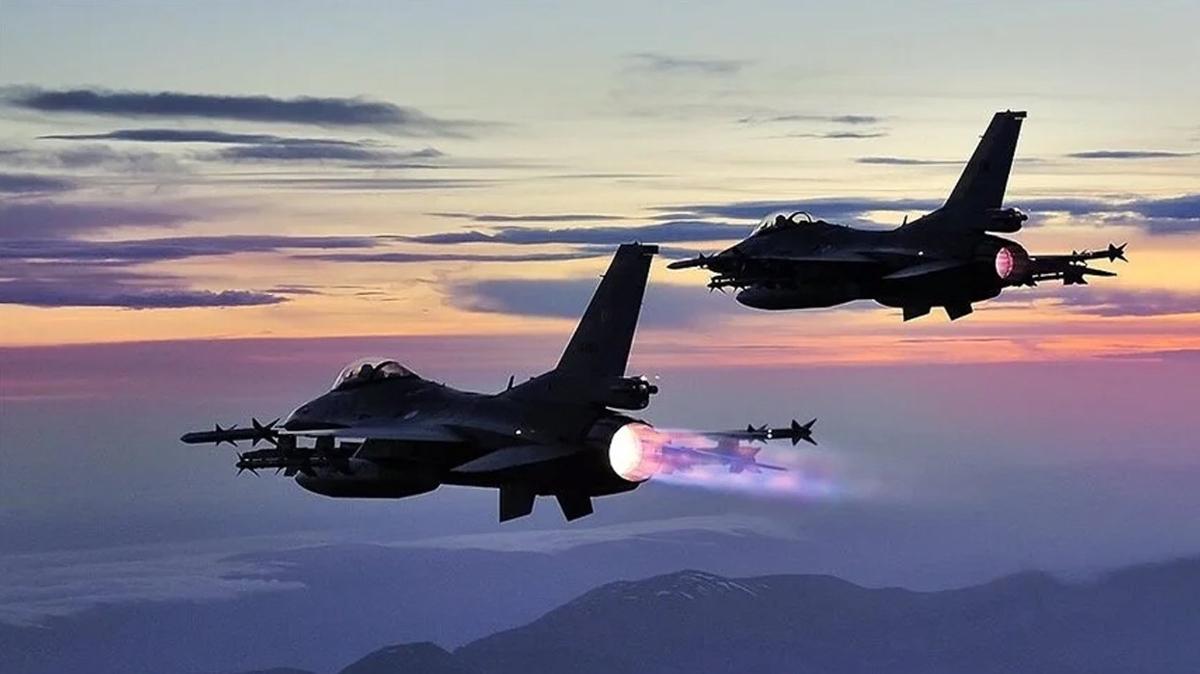 F-16'dan gece uuu! MSB grntleri paylat