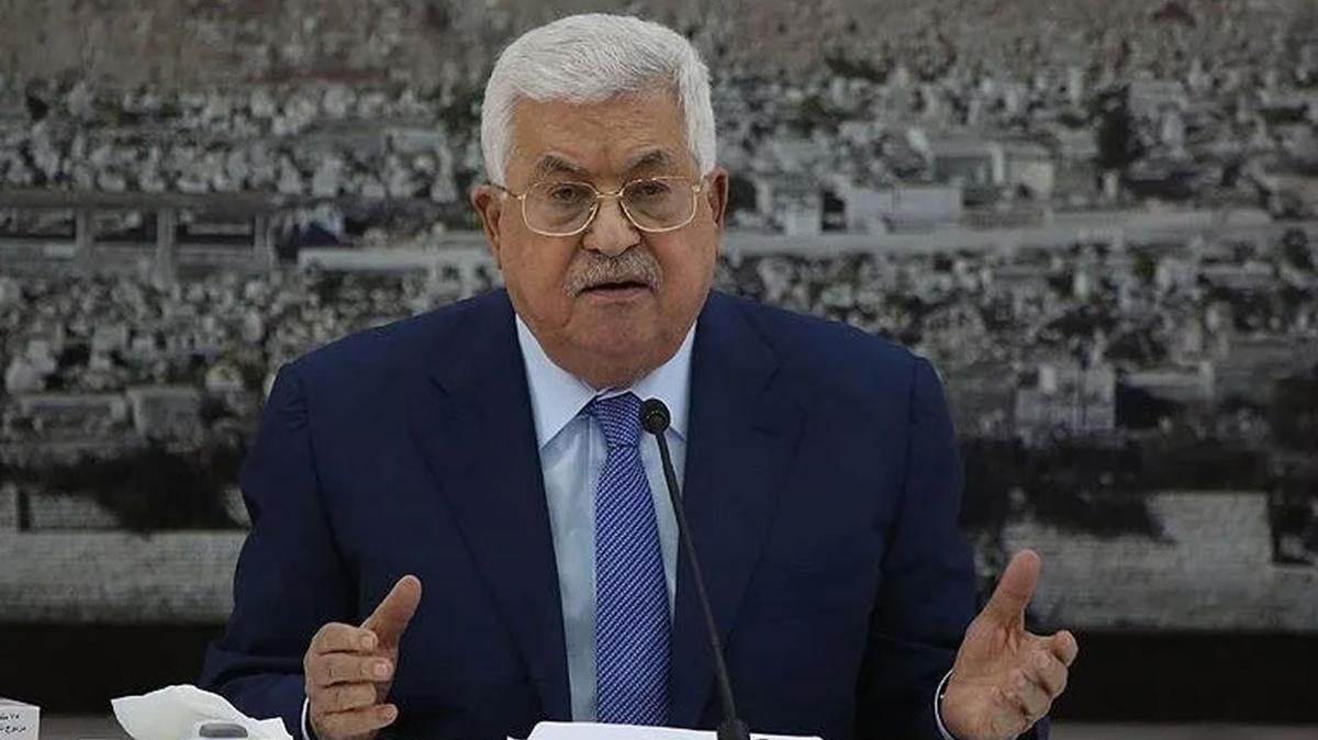 Filistin Devlet Bakan Abbas'tan srail aklamas!