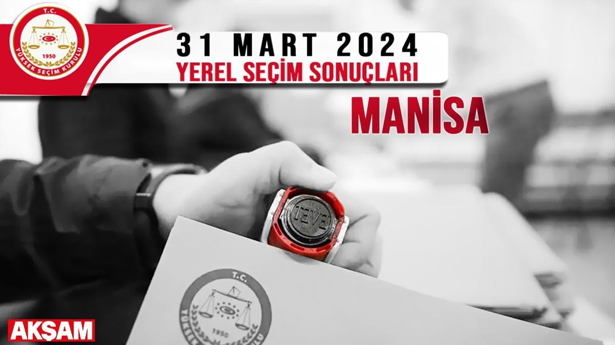 MANSA YEREL SEM SONULARI 31 MART 2024 | Manisa Bykehir Belediye bakan kim oldu" Son dakika seim sonular...
