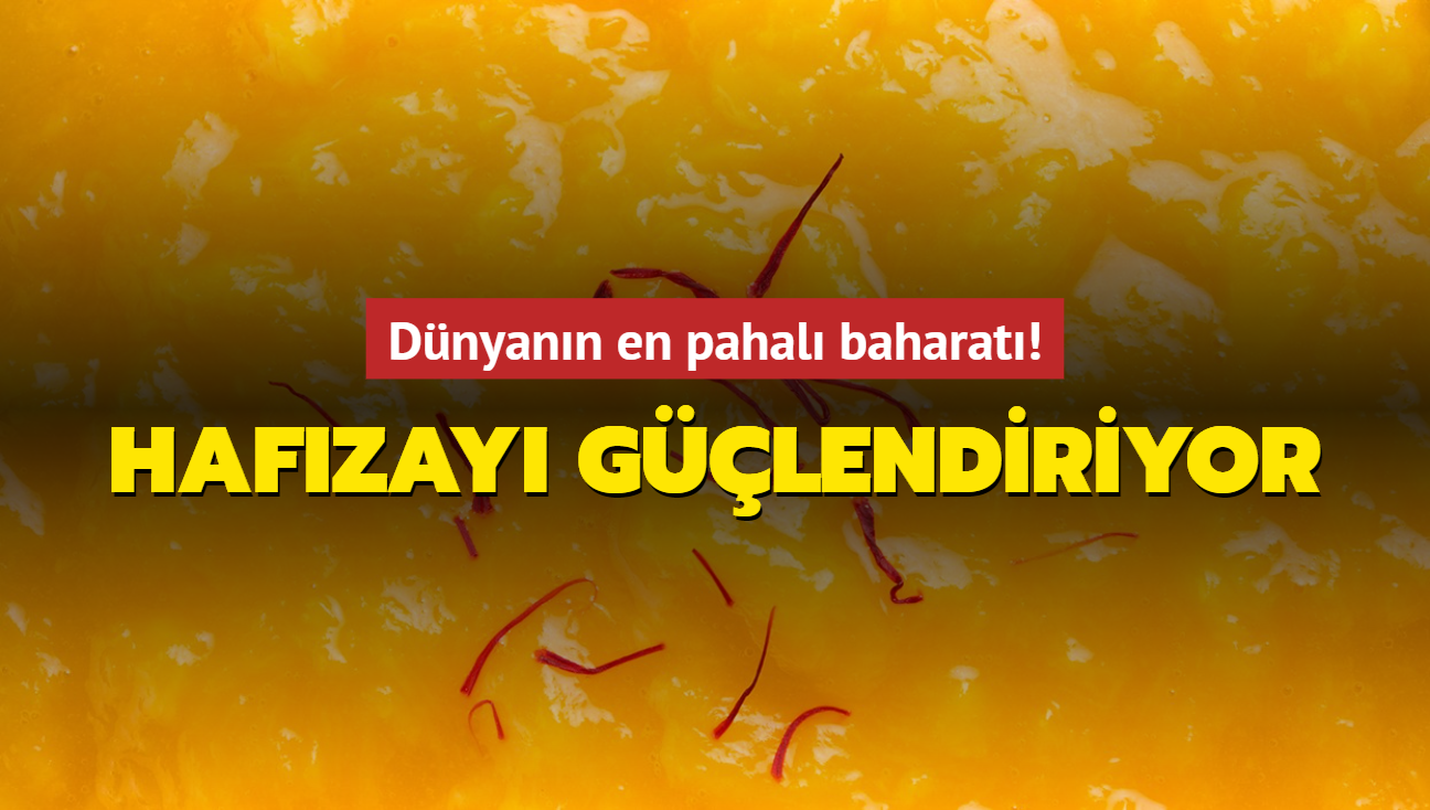 Dnyann en pahal baharat! Hafzay glendiriyor