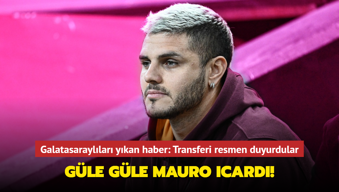Galatasarayllar ykan haber: Transferi resmen duyurdular! Gle gle Mauro Icardi...
