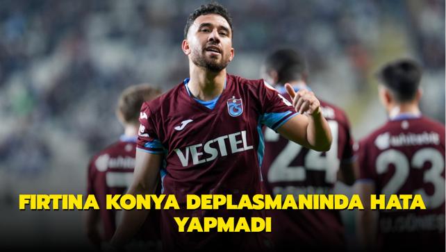 MA SONUCU: Konyaspor 1-3 Trabzonspor
