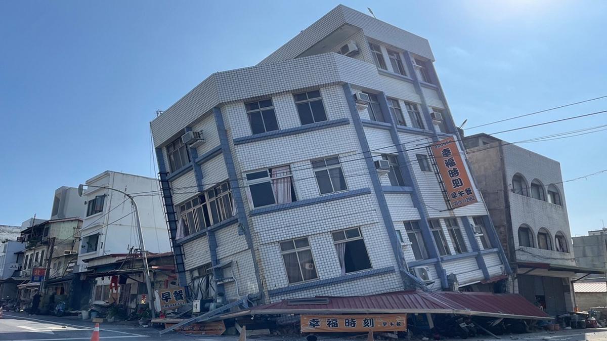 Tayvan'daki depremde can kayb ykseliyor