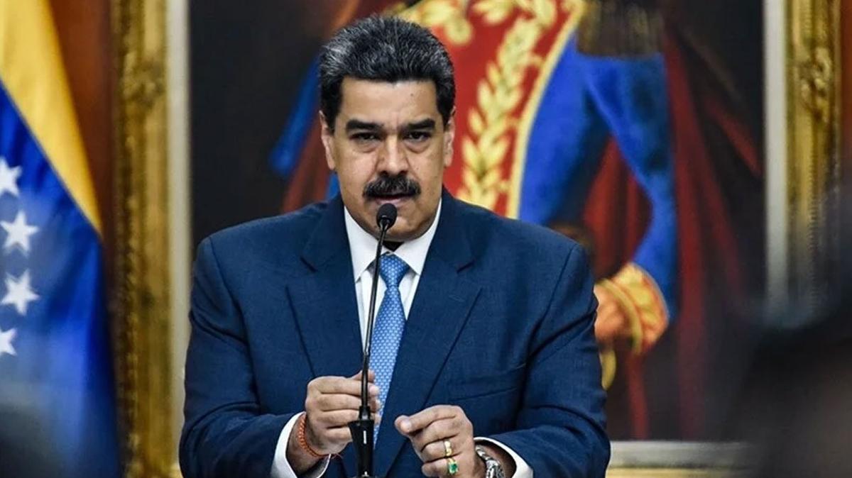Venezuela'da Devlet Bakan Maduro'dan ABD'ye seim sulamas