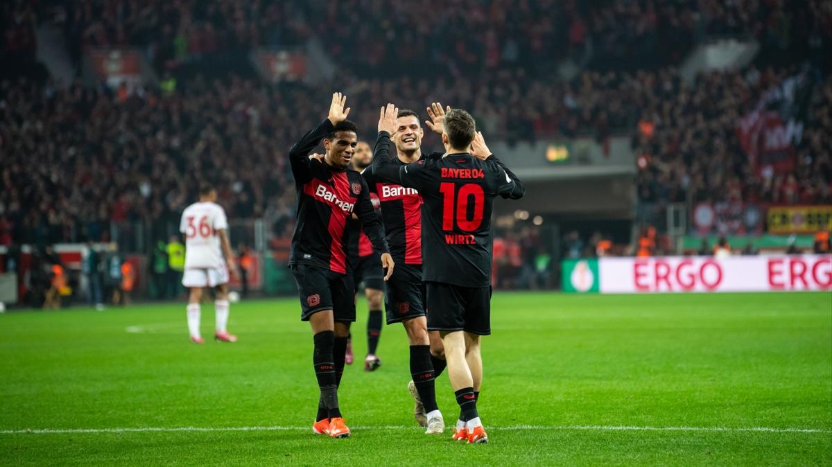 Bayer Leverkusen Almanya Kupas'nda adn finale yazdrd