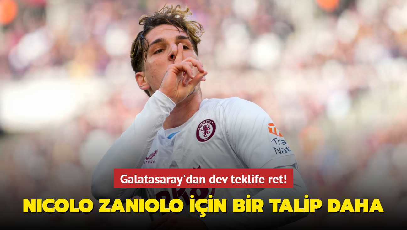 Nicolo Zaniolo iin bir talip daha! Galatasaray'dan dev teklife ret