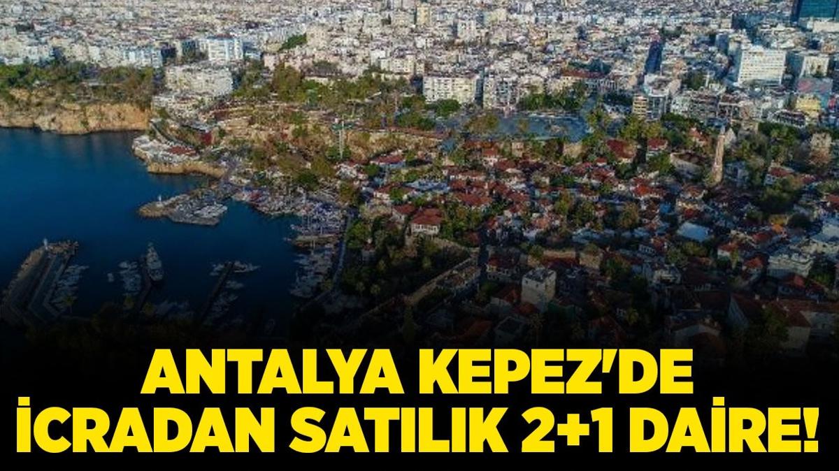 Antalya Kepez'de icradan satlk 2+1 daire!