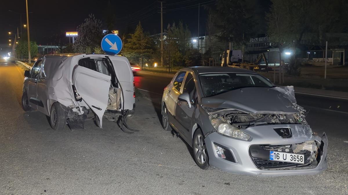 Bursa'da meydana gelen kazada 9 kii yaraland