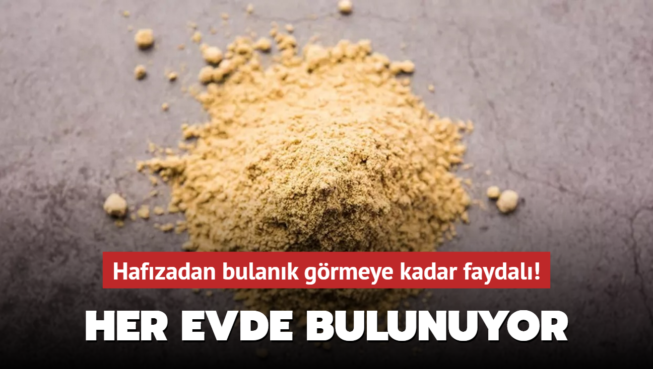 Her evde bulunuyor: Hafzadan bulank grmeye kadar faydal! te o baharat