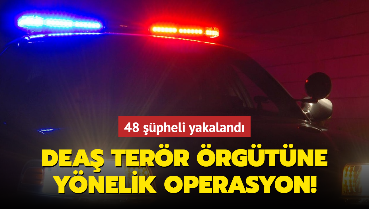 stanbul'daki kilise saldrsnn faillerine ynelik operasyon: 48 pheli yakaland