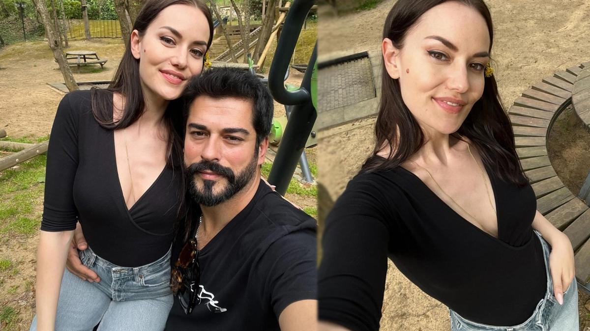 Fahriye Evcen Burak zivit'le romantik pozlarn paylat