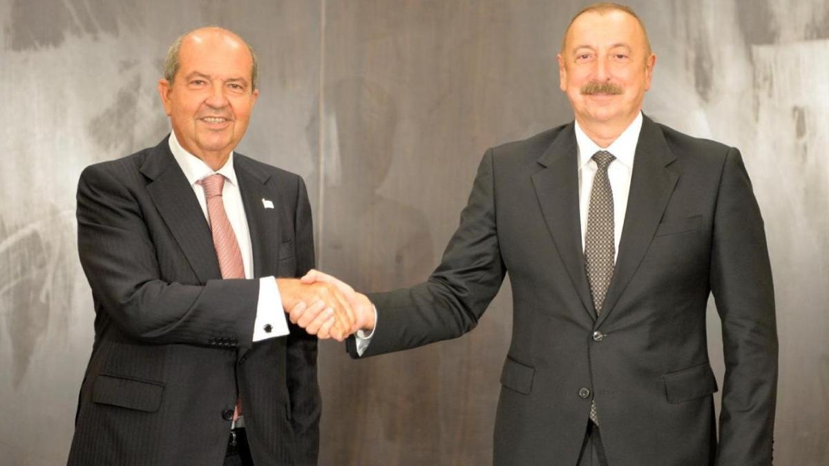 lham Aliyev ve Ersin Tatar telefonda grt